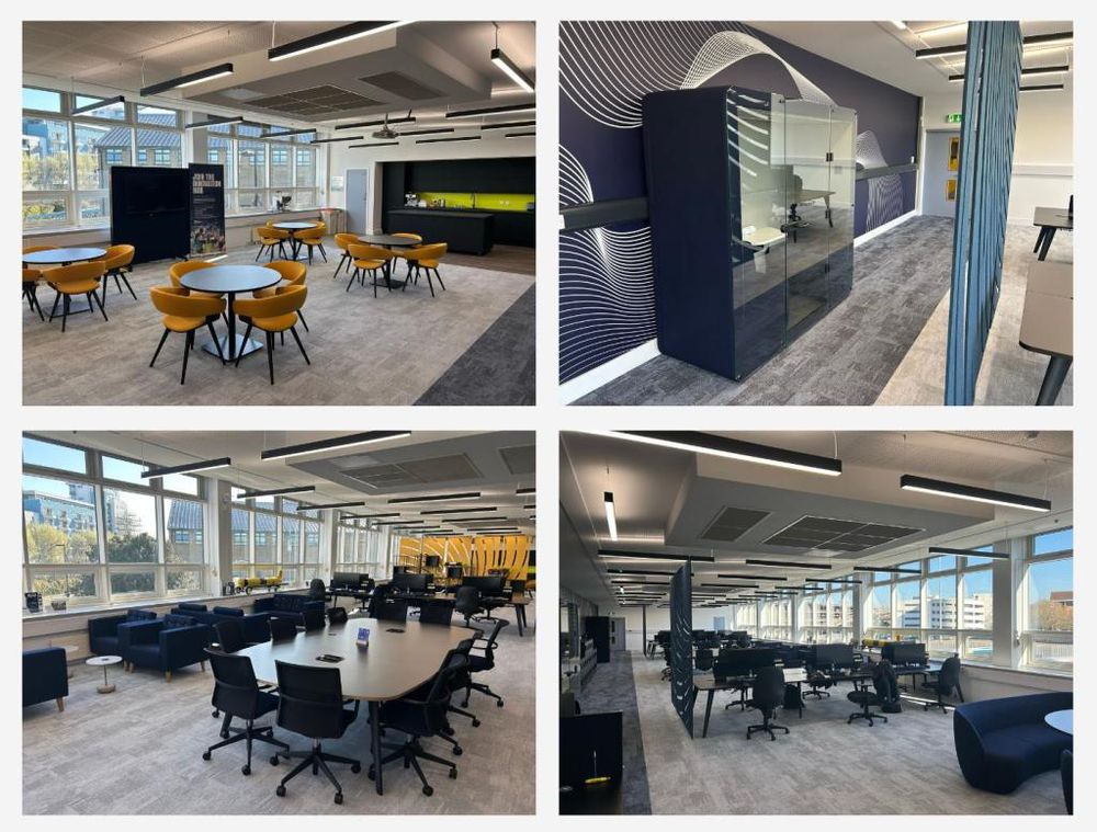 The refurbished NOC Innovation Hub